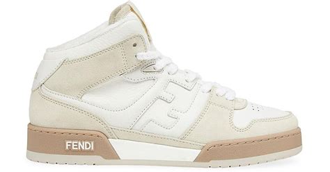 fendi suede sneakers